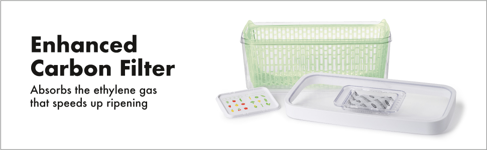 OXO Good Grips GreenSaver Produce Keeper - Large,White