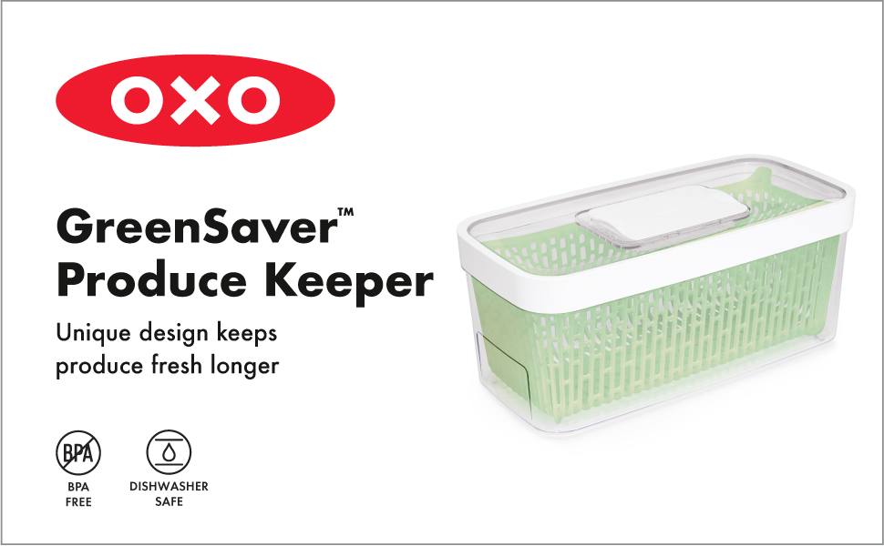 OXO Good Grips GreenSaver Produce Keeper - Large,White