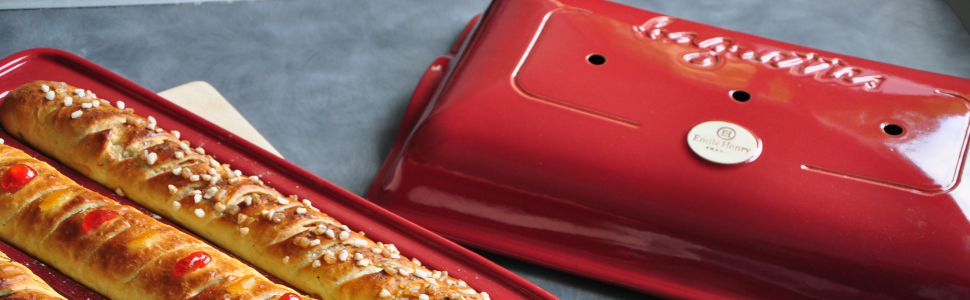 Emile Henry Baguette Baker | Charcoal