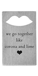 Bottle Opener-Stainless Steel Credit Card Size Casino Bottle Opener for Your Wallet-2 pcs