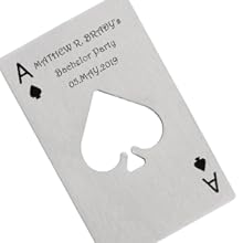 Bottle Opener-Stainless Steel Credit Card Size Casino Bottle Opener for Your Wallet-2 pcs