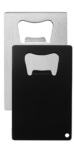 Bottle Opener-Stainless Steel Credit Card Size Casino Bottle Opener for Your Wallet-2 pcs
