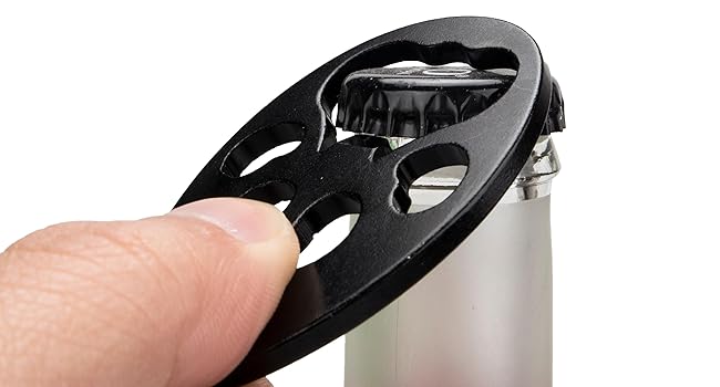 Swatom Dog Paw Keychain Bottle Opener Beer Opener Tool, Key Tag Chain Ring, 6 Piece
