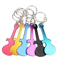 Swatom Dog Paw Keychain Bottle Opener Beer Opener Tool, Key Tag Chain Ring, 6 Piece