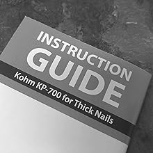 Kohm Ingrown Toenail Clippers | Super Control Cuticle Trimmer & Wide Jaws – Precision Stainless Steel Nail Nippers for Thick & Ingrown Nails | Podiatrist-Recommended Toe Nail Cutter