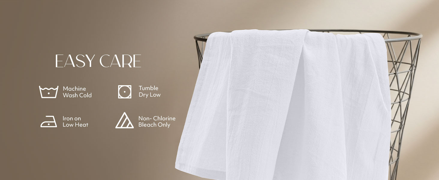 Utopia Kitchen White Flour Sack Towels [12 Pack - 28 x 28 Inch] 100% Cotton Tea Towels for Cleaning & Drying - Highly Absorbent Kitchen Dish Cloth