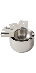 RSVP International Endurance Kitchen Collection Measuring Tools, Dishwasher Safe, Yeast, 2.25-Teaspoons, Stainless Steel