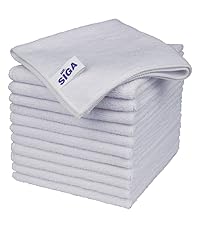 MR.SIGA Microfiber Cleaning Cloth, Pack of 24, Size:12.6