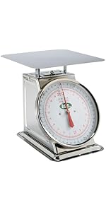 LEM Products 330 lb. Stainless Steel Digital Scale, Silver