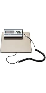 LEM Products 330 lb. Stainless Steel Digital Scale, Silver
