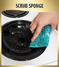 Dish Scrubbers for Cleaning Dishes - Replace Sponges for Dishes - Non Scratch Scrubbing Cloth for Washing Dishes - Best Alternative Dishwashing Scrub Pad - Household Kitchen Sponge Scrubbies Supplies