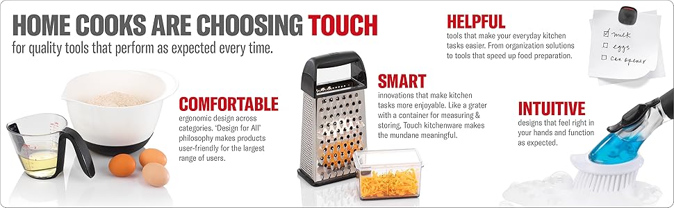 GoodCook Touch 6-Piece Measuring Spoon Set