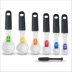 GoodCook Touch 6-Piece Measuring Spoon Set