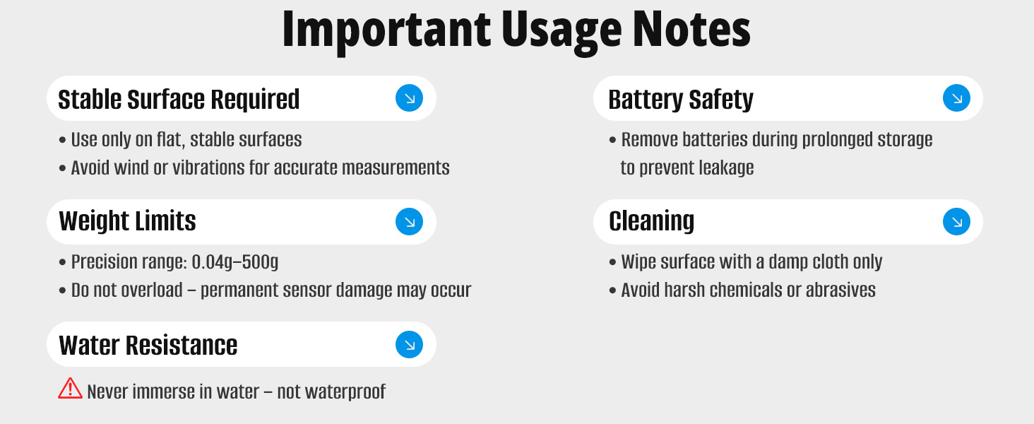 NEXT-SHINE Gram Scale 500g x 0.01g Precision, Digital Mini Pocket Size Portable Scale with Two Trays Nine Units, LCD Display Stainless Steel Platform for Weighing Jewelry Cooking Baking