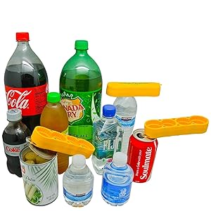 COMBO – 1 mO MINI for small plastic caps & 1 mO PLUS for larger plastic caps See Pictures for Better Understanding – Soda Opener - Water Opener | Twist-off | Good for 16 sizes | Help Aids