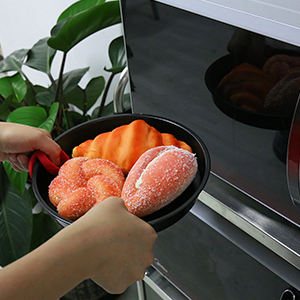 Silicone Pot Holders, YYP Silicone Heat Resistant Pot Holders, Oven Mini Mitts, Cooking Pinch Grips for Kitchen(No More Burning Your Fingers!)- Set of 3, Red