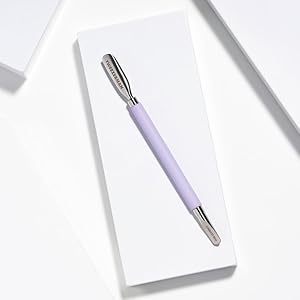 Tweezerman Dual Sided Pushy, Purple