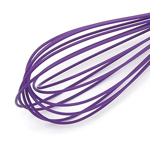 Chef Craft Premium Silicone Wire Cooking Whisk, 10.5 inch, Blue