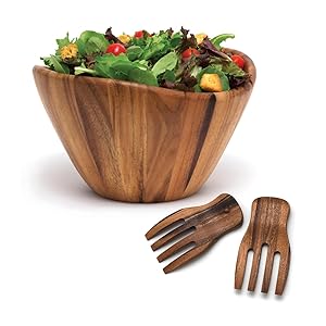 Lipper International Bamboo Wood Two-Tone Kitchen Cutting and Serving Board, Small, 8" x 6" x 5/16", Set of 2