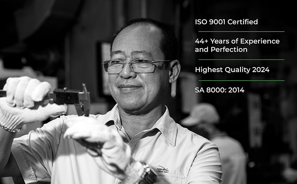 Straight Blade Nail Clipper - B-901 (Stainless Steel) | Large Jaw | Flat Jaw Design | NGHIA