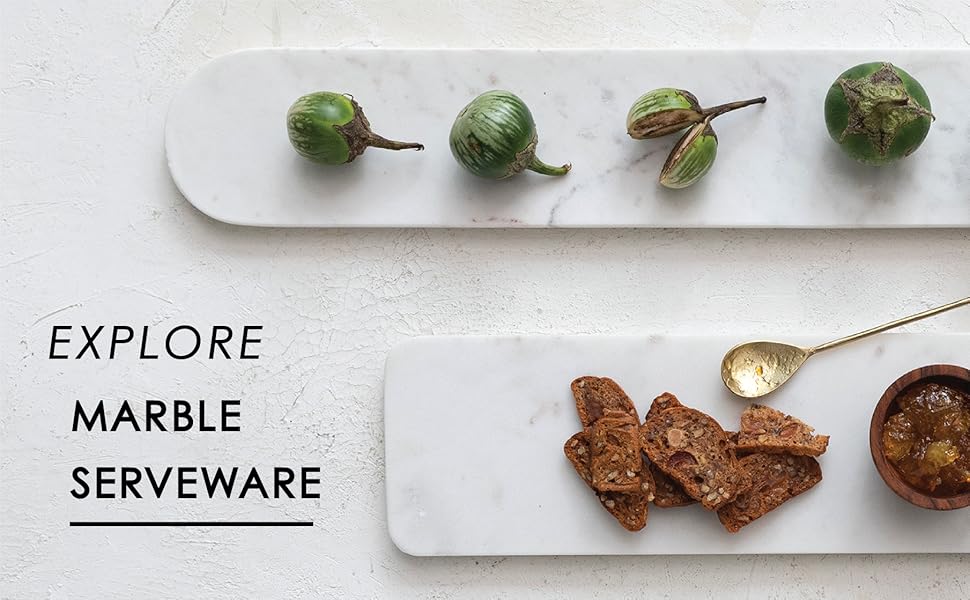 Round White Marble Cutting Board