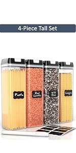 Simply Gourmet Measuring Cups and Spoons Set of 12 – 18/10 Stainless Steel Kitchen Gadgets – Stackable Design with Long Handle Spoons – Fits in Jars – Cooking & Baking Measuring Set for Dry & Liquid