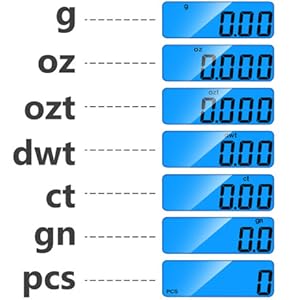 GDEALER Food Scale, 0.001oz/0.01g Precise Digital Kitchen Scale Gram Scales Weight Food Coffee Scale Digital Scales for Cooking Baking Stainless Steel Back-lit LCD Display Pocket Small Scale, Silver