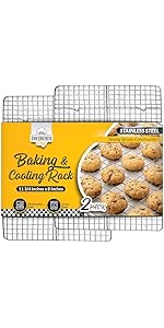 Checkered Chef Meat Tenderizer Tool - Dishwasher Safe Metal Kitchen Mallet for Tenderizing Chicken, Beef, Pork & Nuts with Non-Slip Grip