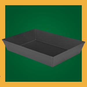 Lloyd Pans Detroit Style Pizza Pan 10 by 14 by 2.5 Inch -PSTK