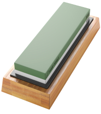 Sharp Pebble Premium Whetstone Knife Sharpening System – 1000/6000 Grit Whetstone Knife Sharpener & Honing Kit with Angle Guide & Non-Slip Bamboo Base – Guided Beginner Instructions