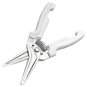 Jero Stainless Steel Kitchen Shears with Holder - Perfect for Herbs, Floral Trimming and Kitchen Use - Made in Portgual