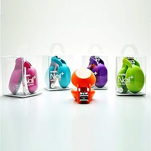 HARAC Special Needs Nail Clippers for Arthritic Hands, Senior and Kids, Adapted Nail Clipper for Fingernail and Thick Toenail, Made in Japan (Blue)