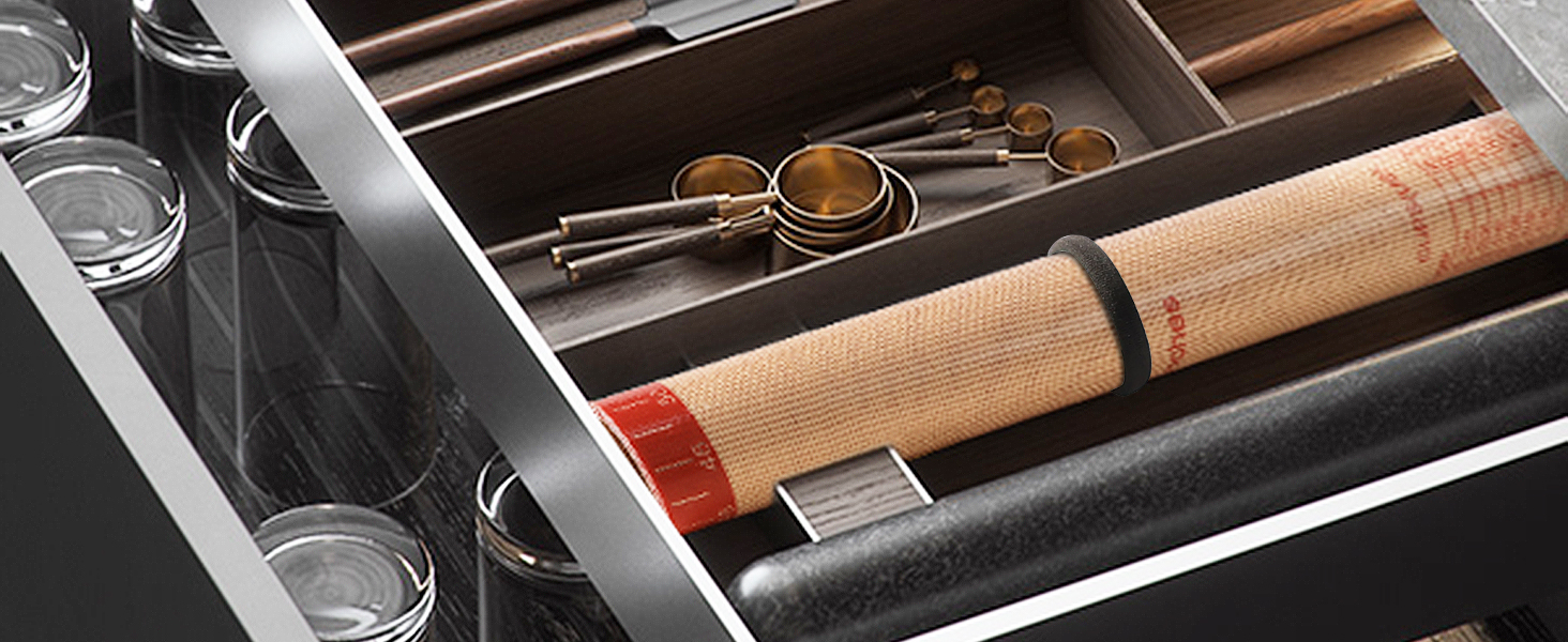 Non-slip Silicone Pastry Mat Extra Large with Measurements 16''By 26'' for Silicone Baking Mat, Counter Mat, Dough Rolling,Oven Liner,Fondant/Pie Crust By Folksy Super Kitchen Red