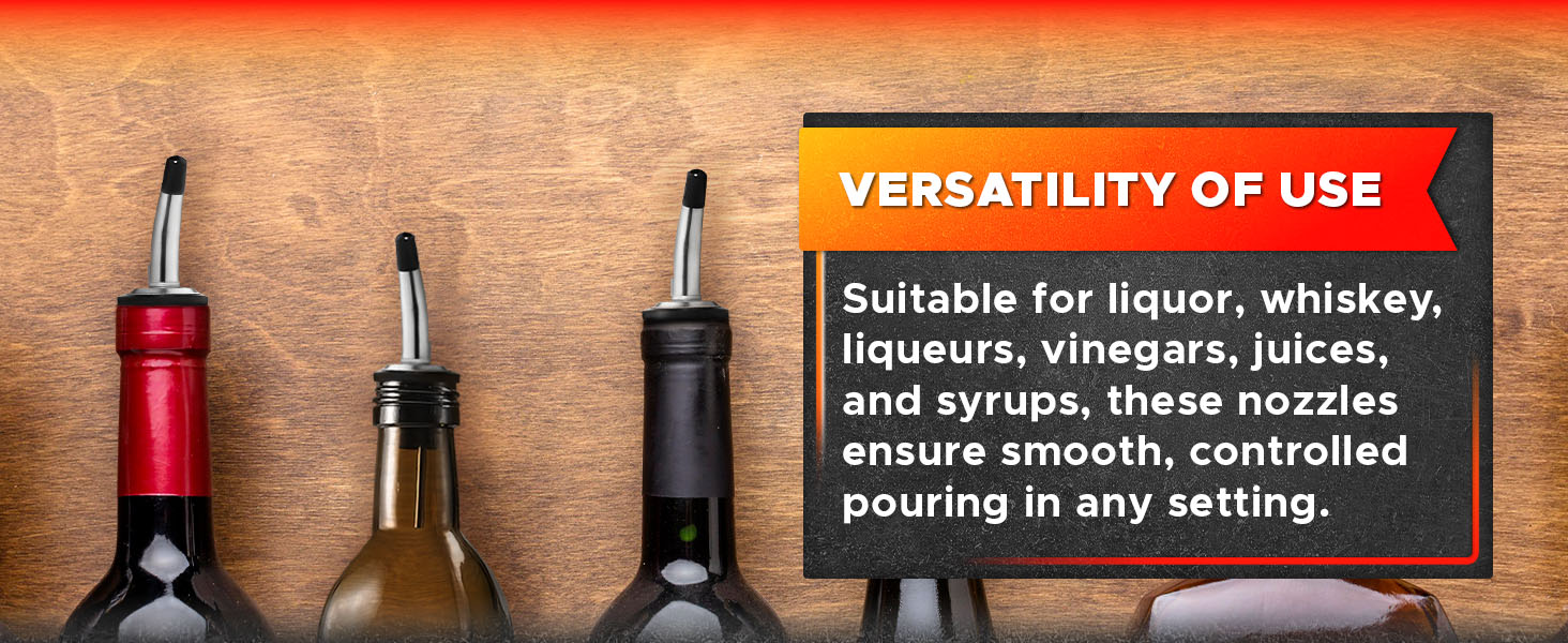 12Pcs Stainless Steel Liquor Pour Spout Covers - Leak-Resistant Alcohol Pour Spouts for Liquor Bottles, Oil Topper for Bottle with Silicone Seal Rings & Rubber Cups - Olive Oil Spouts for Bottles