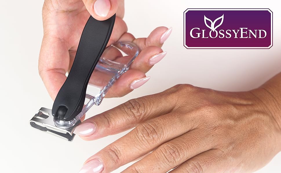 EZ Grip 360 Degree Rotary Stainless Steel Sharp Blade Fingernail Toenail Clipper, Trimmer and Cutter