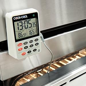 Cooper-Atkins DTT361-01 Digital Meat Thermometer, Cooling Thermometer (Cook N Cool - Cooking and Cooling Temperature Monitor)