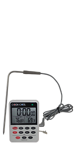 Cooper-Atkins DTT361-01 Digital Meat Thermometer, Cooling Thermometer (Cook N Cool - Cooking and Cooling Temperature Monitor)