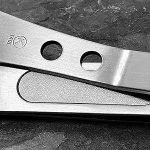 KOHM Curved Nail Clippers with Nail File (in Build) - Heavy Duty Stainless Steel Toe Nail Nippers Tool for Men, Women, Seniors & Adults