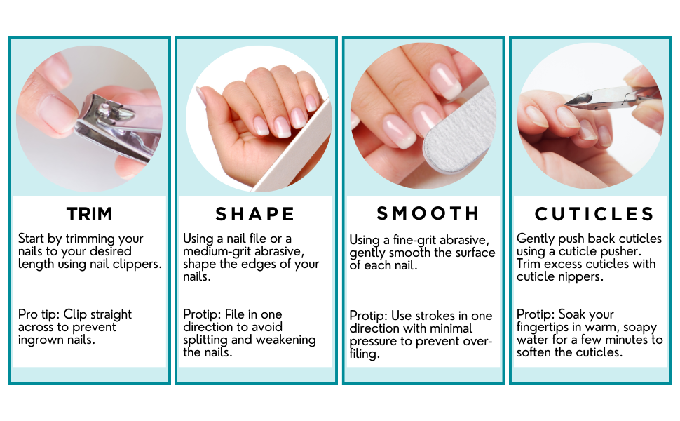 Trim Neat Feet Foot Care Implements Deluxe Toenail Clipper with File, Straight Edge, Stainless Steel, Cuts Toughest Toenails, Helps with Ingrown Nails, Ultra Sharp, Nail Care Tool, 1 Count