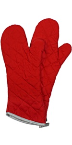 Nouvelle Legende Flame Retardant Quilted Oven Mitts, 17