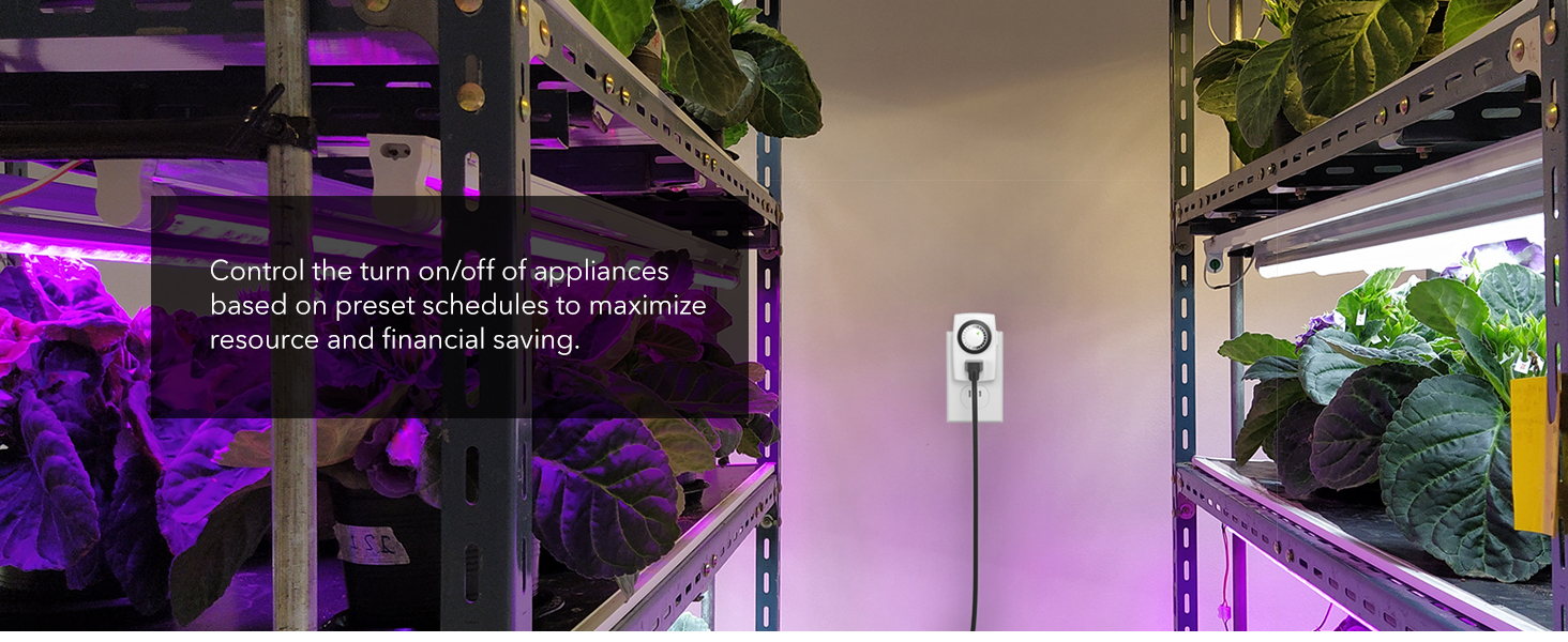 BN-LINK BND-60/U47 Indoor Mini 24-Hour Mechanical Outlet Timer, 3-Prong, 2-Pack