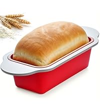 Boxiki Kitchen Premium Non-Stick Silicone Pound Cake Pan – Heavy-Duty Steel Frame, BPA & PFOA Free – Durable Fluted Cake Pan, Moldes para Gelatinas, Pasteles, Flan – No Warping, No Shape Loss