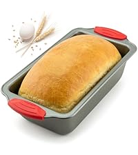 Boxiki Kitchen Premium Non-Stick Silicone Pound Cake Pan – Heavy-Duty Steel Frame, BPA & PFOA Free – Durable Fluted Cake Pan, Moldes para Gelatinas, Pasteles, Flan – No Warping, No Shape Loss