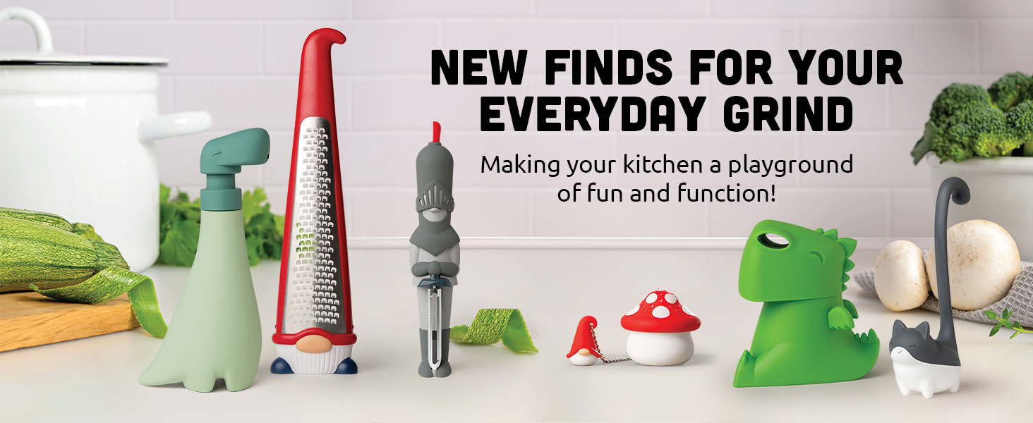 OTOTO Papa Nessie Pasta Server, Spaghetti Spoon - Food Grade & BPA Free Pasta Spoon Server - Dishwasher Safe & Heat Resistant Spaghetti Server, Pasta Fork 11.22x3.35x2.17 in