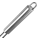 Best Utensils Asian Kitchen Stainless Steel Spider Strainer Professional Wire Skimmer with Spiral Mesh (7-Inch Strainer Basket)