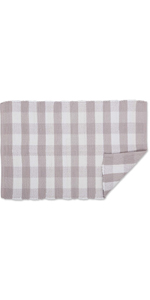 DII Buffalo Check Kitchen Collection, Classic Farmhouse Kitchen Set, Potholder, Black & White, 2 Piece