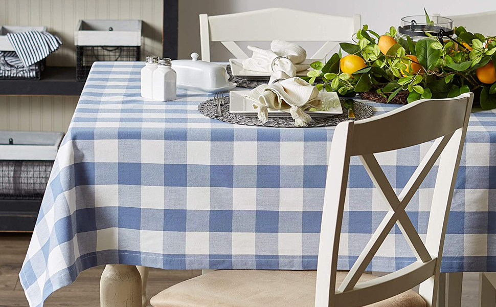 DII Buffalo Check Kitchen Collection, Classic Farmhouse Kitchen Set, Potholder, Black & White, 2 Piece