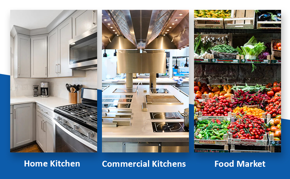 San Jamar Escali Promzr M-Series Digital Scale with Display Hold for Kitchens and Restaurants, Metal, 33 Pound, Silver