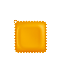 Fun Spaghetti-Shaped Plastic Spaghetti Spoon/Pasta Fork from a Series of Pasta-Inspired Kitchen Gadgets | Cool Pasta Spoon to Claw and Serve Pasta | Original Kitchen Accessories | by Monkey Business