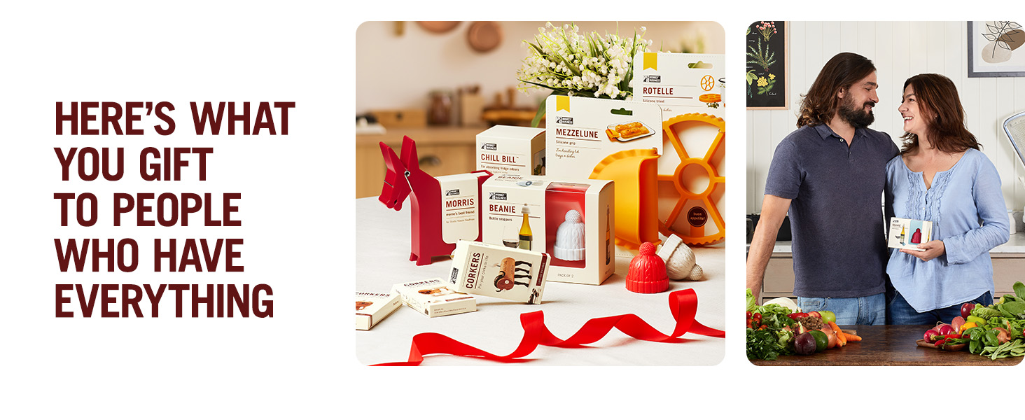 Fun Spaghetti-Shaped Plastic Spaghetti Spoon/Pasta Fork from a Series of Pasta-Inspired Kitchen Gadgets | Cool Pasta Spoon to Claw and Serve Pasta | Original Kitchen Accessories | by Monkey Business